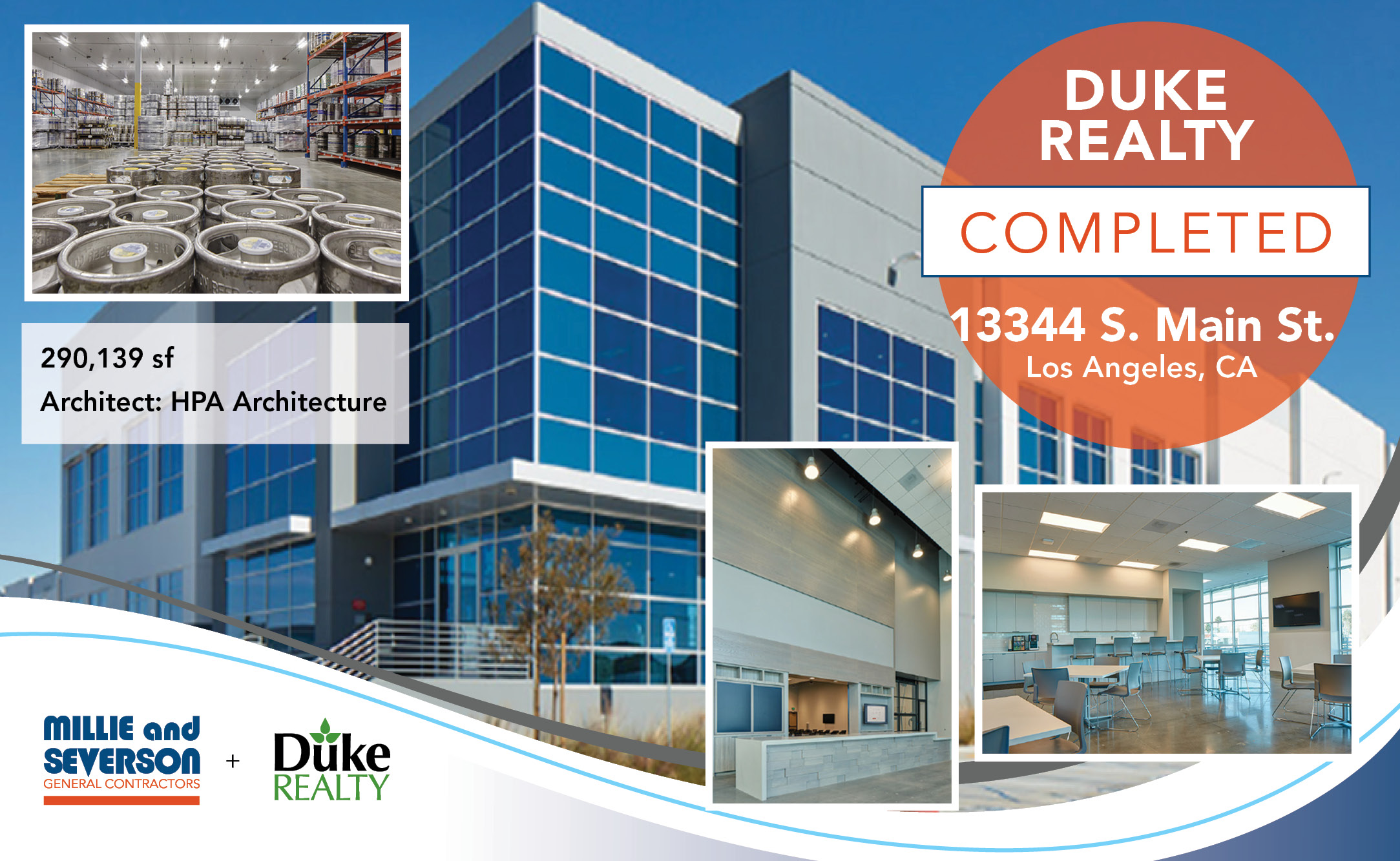 Another Project Completed for Duke Realty Millie and Severson