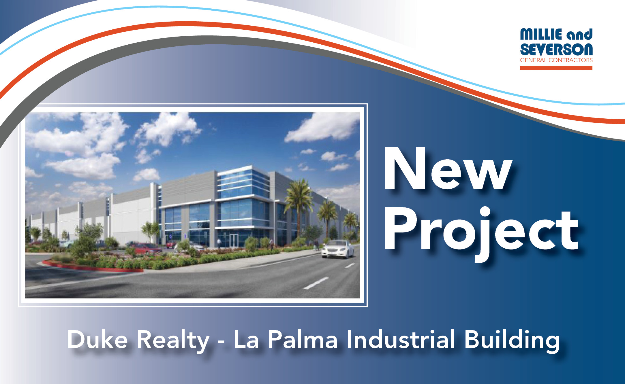 Duke Realty Chooses Millie and Severson for Another New Project