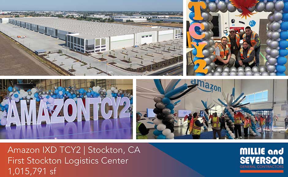 Amazon TCY2 IXD Complete in Stockton, CA - Millie and Severson